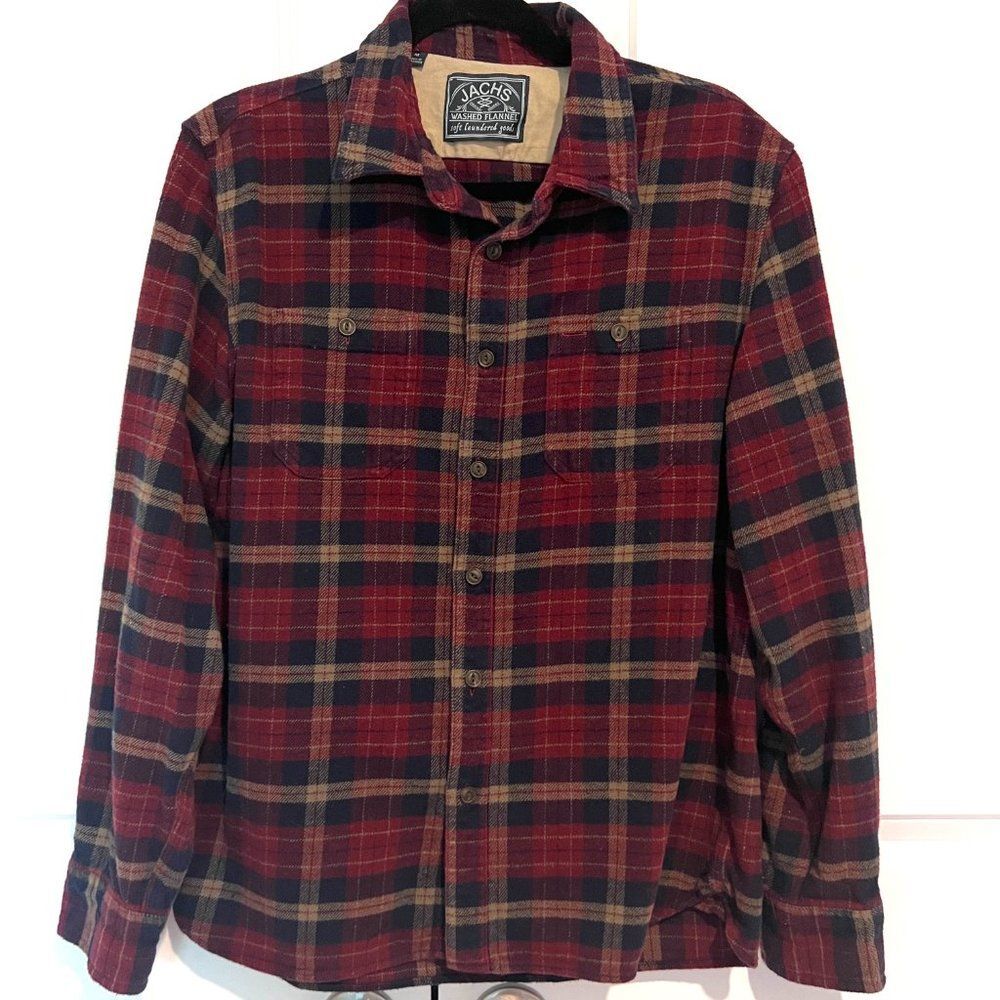 Jachs Washed Flannel 100% Cotton Size Medium